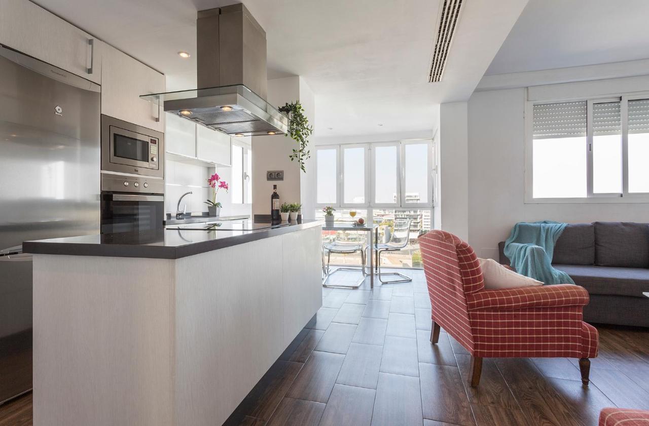 Atico Avda Cadiz Playa Apartment Bagian luar foto